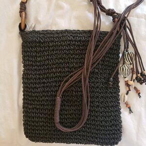 Boho Style Crossbody Shell Tassel Bag Anchor’s Away By Cruisewear & Co. NWOT